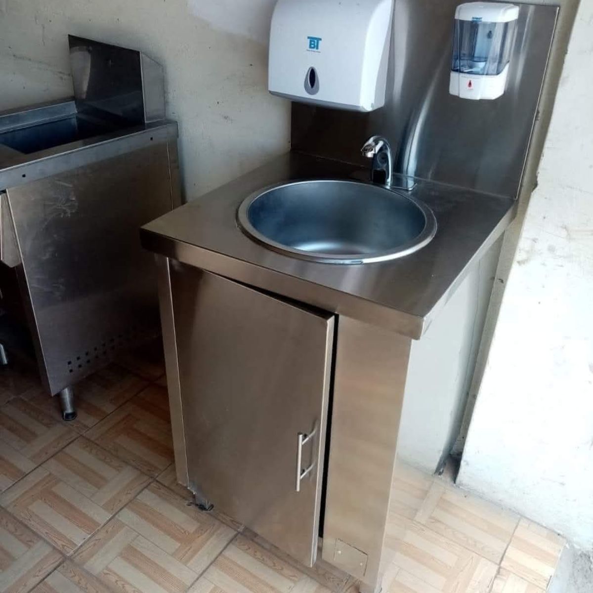 Stainless Hand Washing Station