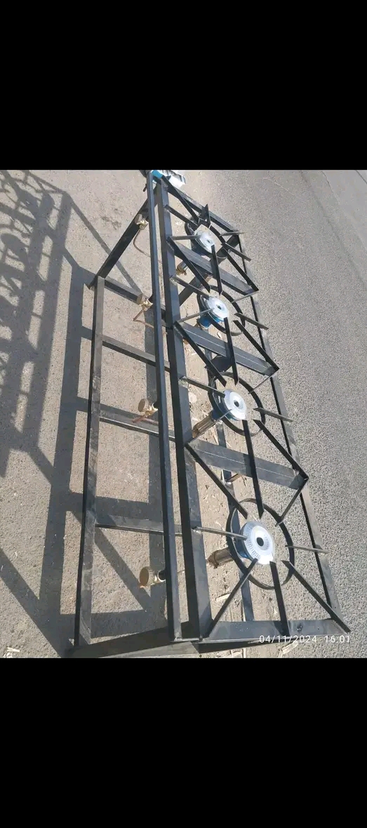Commercial 4 Burner Gas Cooker HP