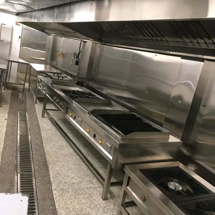 Commercial Full Stainless Steel Kitchen Set