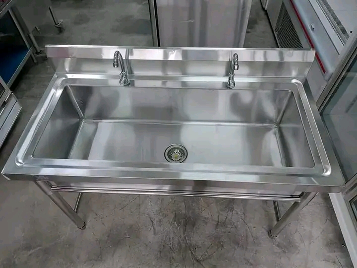 Commercial Single Bowl Stainless Steel Sink
