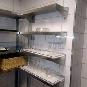 Stainless Steel Wall Shelves