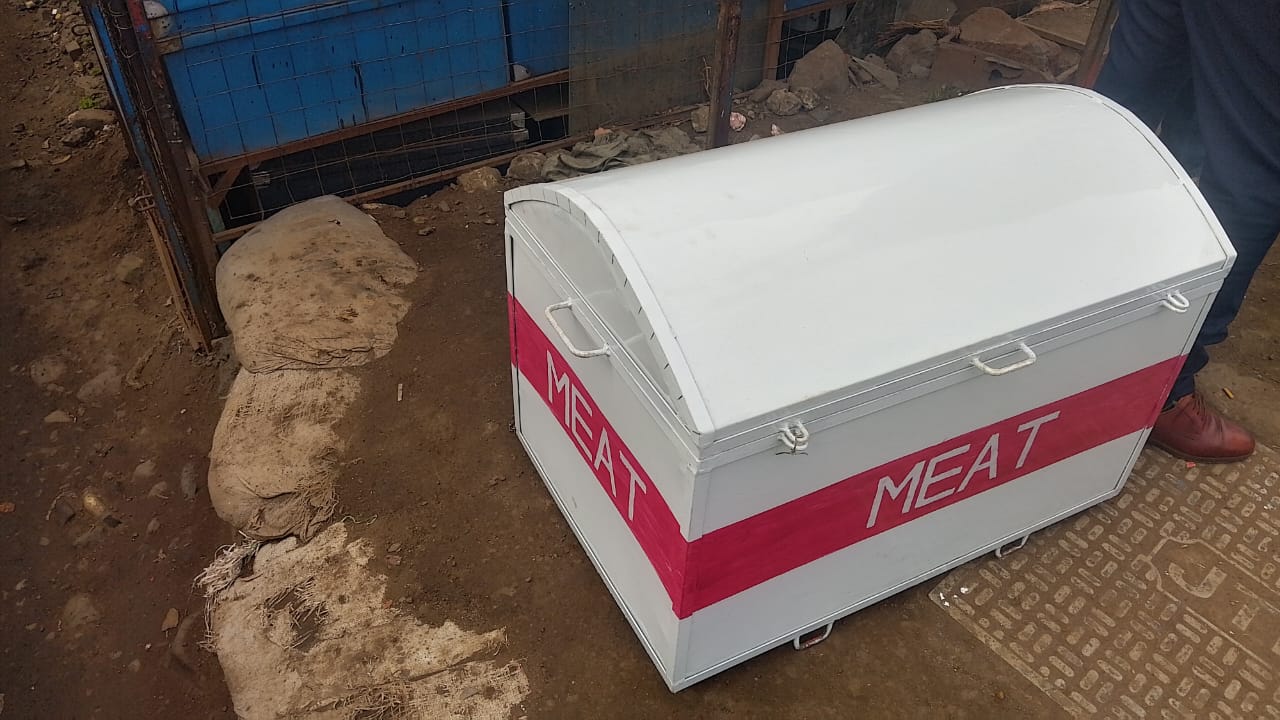Galvanized Steel Meat Box