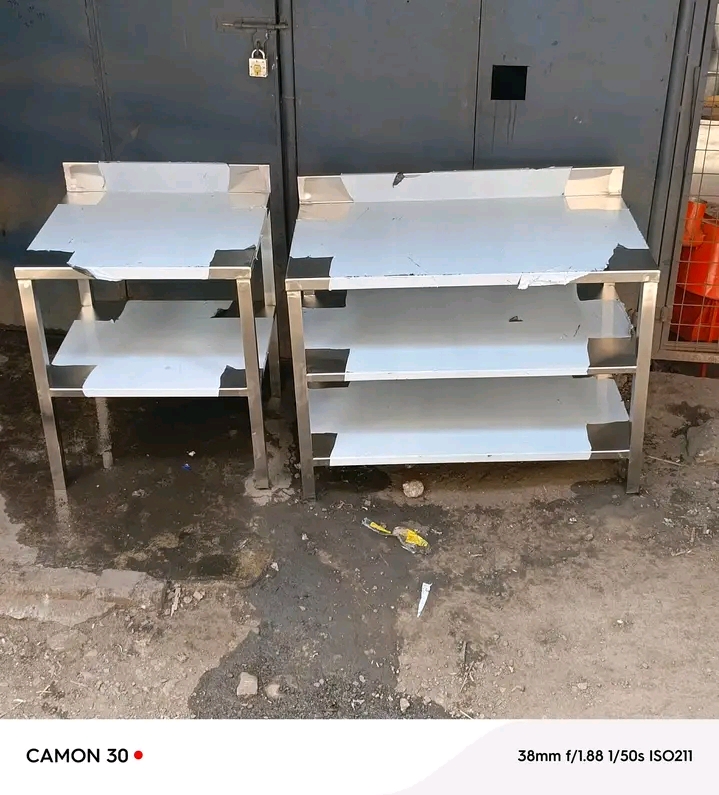 Heavy-Duty Stainless Steel Working Table