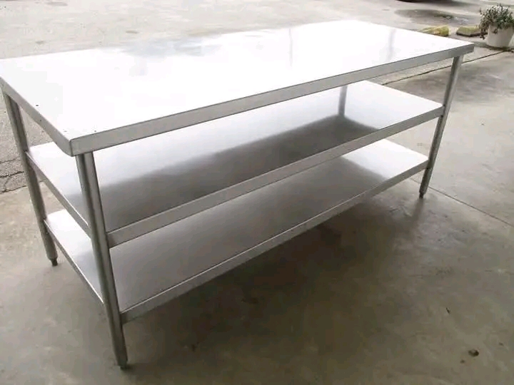 Stainless Steel Bakery Packaging Table