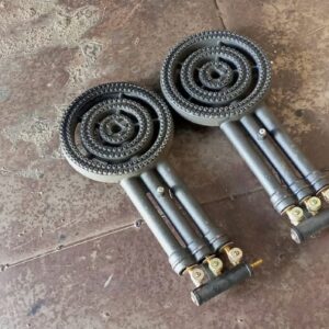 Three Ring Cast Iron Gas Burner